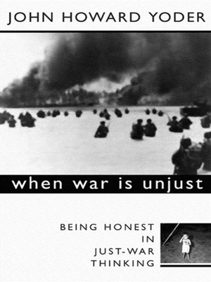 cover image of When War Is Unjust